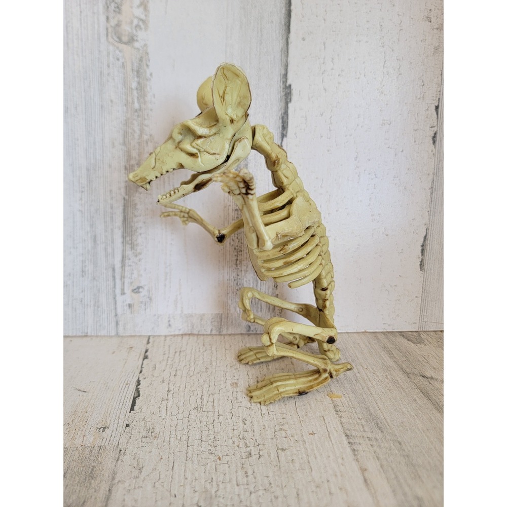 Rat skeleton AS IS Halloween mini prop unique bone home decor figure